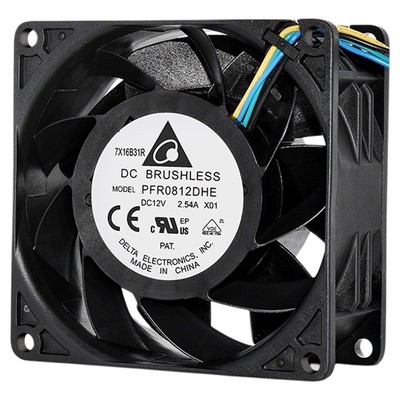 台达12V暴力8038机箱电源风扇8CM