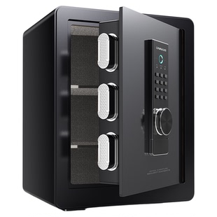 欧奈斯保险柜家用小型床头柜2026新款WIFI远程防盗保险箱办公室指纹密码夹万智能保管柜箱入墙衣柜搬不走