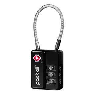 pack all tsa密码锁行李箱出国旅行防盗锁海关托运通关钢丝绳挂锁