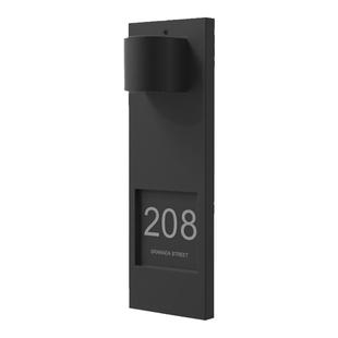 户外防水门牌灯太阳能壁灯人体感应墙壁灯别墅庭院大门灯充电壁灯