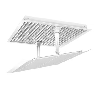 中央空调出风口挡风板防直吹方形回形吸顶风管机导风板遮风板挡板