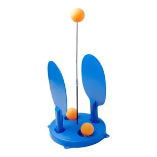 乒乓球训练器不倒翁固定学生家用懒人手神器双人单打练习器自练器