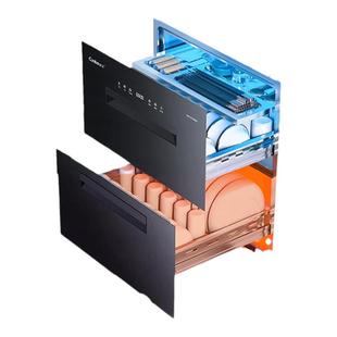 康宝嵌入式消毒柜家用磐石不锈钢母婴两门三层118升家用消毒碗柜