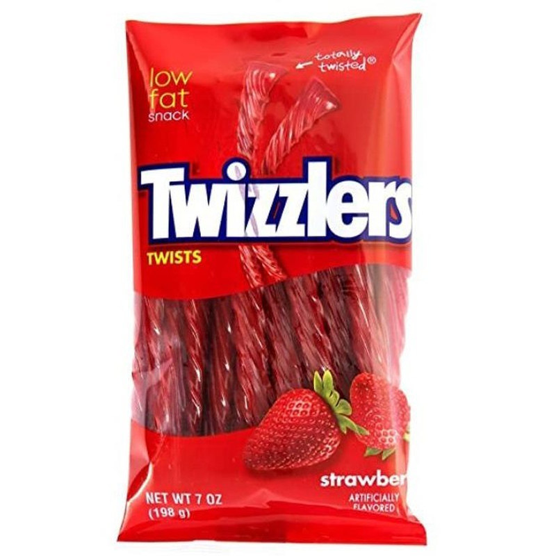 美国多滋乐扭扭吸管糖低脂零食糖Twizzlers Twists詹姆斯美剧同款