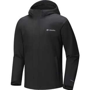 蒋奇明同款 哥伦比亚26春夏情侣防水冲锋衣男徒步连帽外套XE5743