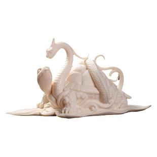 戴玉堂林弋新陶瓷摆件《四大神兽》青龙白虎朱雀玄武书房家居饰品