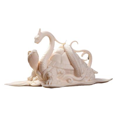 戴玉堂林弋新陶瓷摆件《四大神兽》青龙白虎朱雀玄武书房家居饰品