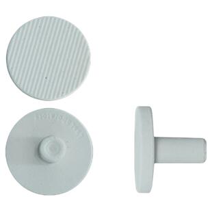 珊瑚繁殖用基石软体纽扣硬骨断枝肢圆形陶瓷基座繁殖用有凸点底座