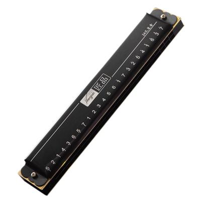 东方鼎24孔复音口琴C调初学入门