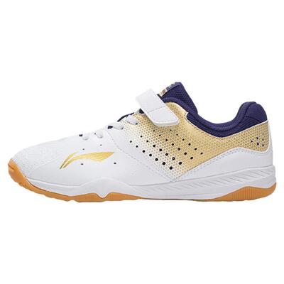 Lining/李宁正品男女大童训练牛筋底耐磨比赛乒乓球运动鞋APTR010