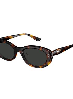 陌森眼镜防紫外线椭圆小猫眼墨镜