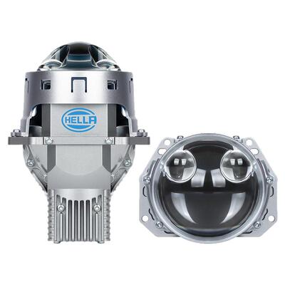 海拉8双直射5光LED双光透镜