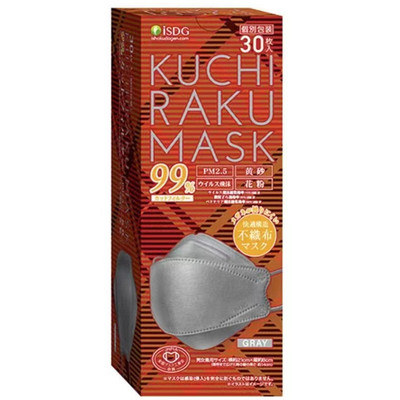 日本isdg防脱妆显脸小kf94口罩