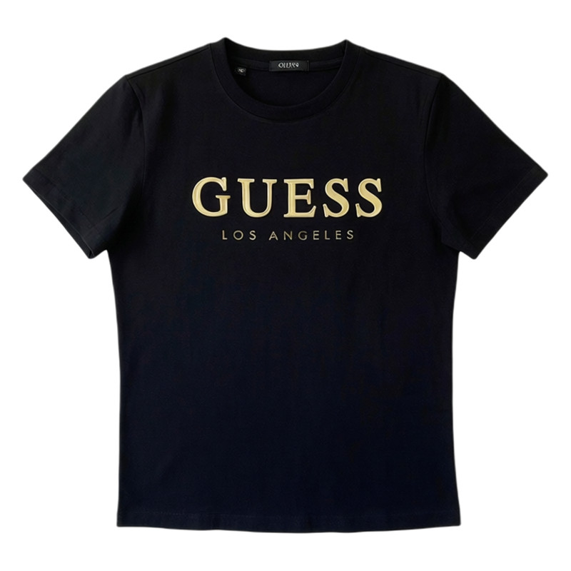 GUESS剪洗标男款L码短袖T恤衫