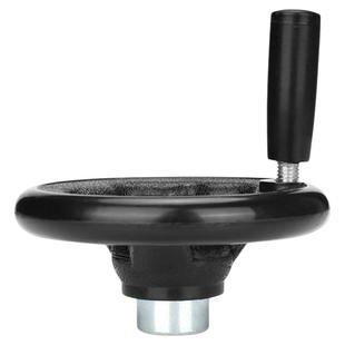 塑钢手轮波纹三幅包装机械用机床配件顶丝圆形加强尼龙塑料手轮