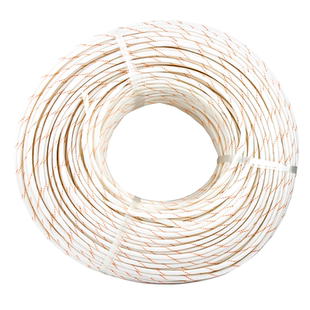 加厚高温黄蜡管绝缘套管玻璃纤维管3/4/8/10电线阻燃黄腊管