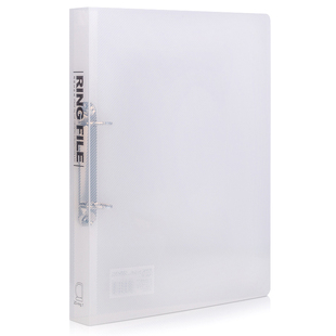 得力a4打孔活页文件夹套透明双孔大容量两孔二孔2孔学生用试卷整理神器穿孔器加厚快劳纸插页袋外壳收纳盒