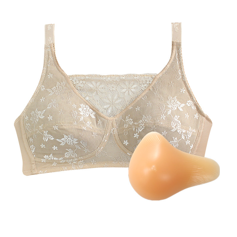 硅胶义乳术后专用抹胸大码内衣
