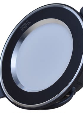 佛山照明LED筒灯6500K嵌入式黑色
