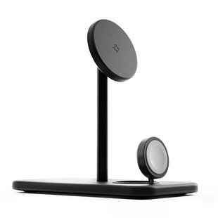 TwelveSouth HiRise 3 Deluxe三合一无线充电支架MagSafe磁吸适用苹果iPhone17手机AirPods耳机手表快充底座