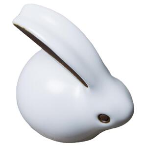 【拾趣阁】功夫茶具配件 哥窑开片茶宠摆件 陶瓷茶宠 小兔子造型