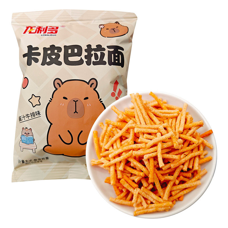 龙利多卡皮巴拉面零食零食小吃