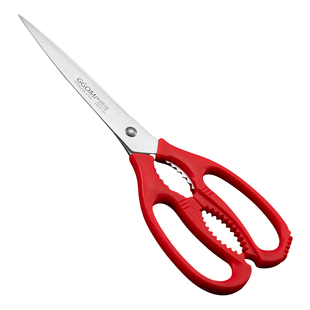 GGOMI家用多功能厨房剪刀420不锈钢办公剪纸手工裁缝剪刀食物剪刀