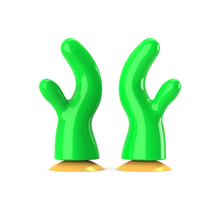 摩托车头盔鹿角吸盘装饰牛角电动车安全帽犄角个性男女同款通用