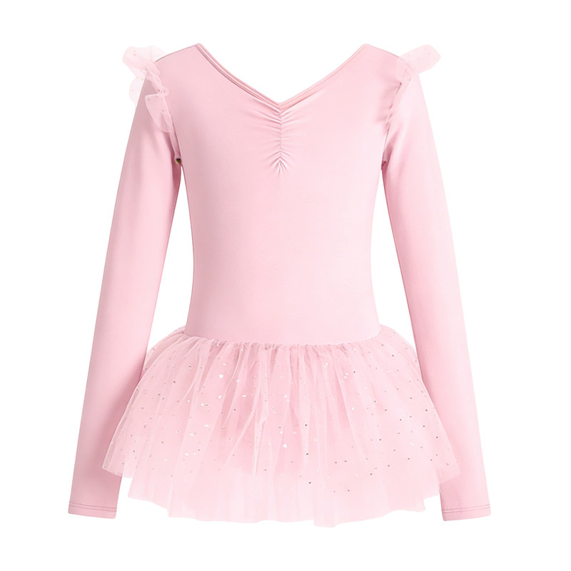 舞蹈服儿童女演出服蓬蓬纱裙芭蕾舞练功服天鹅湖跳舞幼儿园表演服