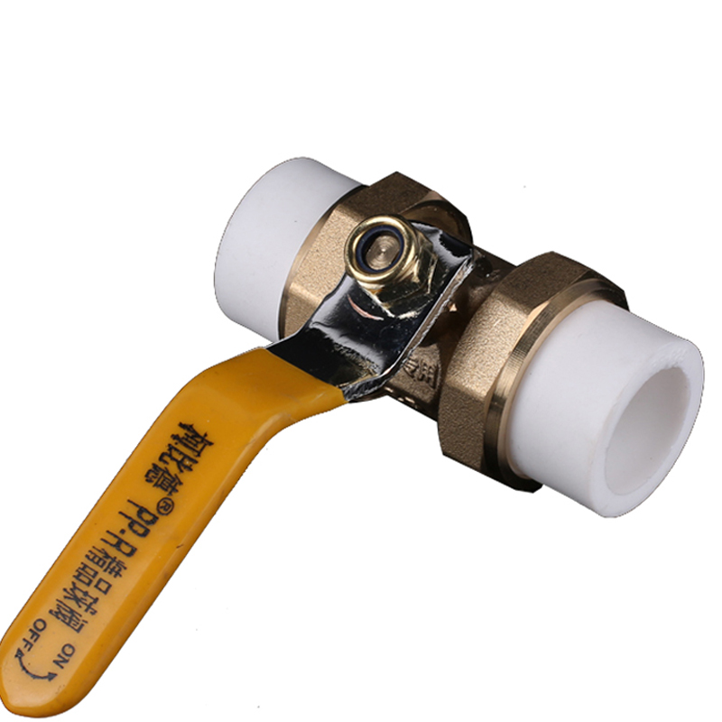 ppr双活接铜球阀4分20 6分25 1寸32 40 50活接球阀ppr水管阀门