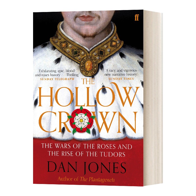 英文原版 The Hollow Crown 空心王冠 玫瑰战争和都铎王朝的崛起 英文版 进口英语原版书籍