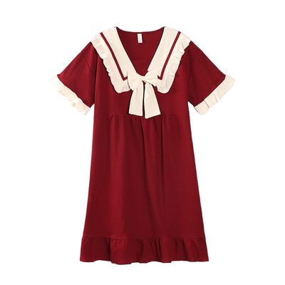 浪莎睡衣新婚情侣纯棉夏天家居服