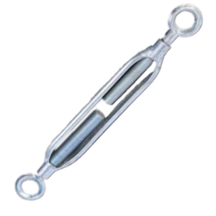 钢丝绳拉紧器 镀锌花兰螺丝 开体花篮 法兰螺丝防锈拉力强OC+OO型