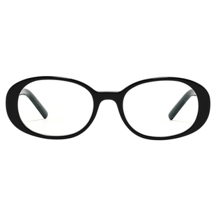 Fakeme 板材椭圆框慵懒素颜镜女可配近视光学眼镜罗马镜 Quinoa