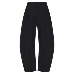 AMOMENTO韩国男士春季休闲时尚流行曲线拉链装饰裤MUSINSA