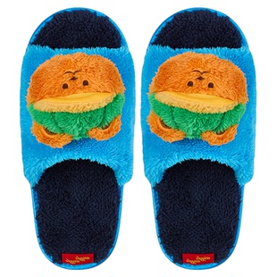 wiggle wiggle棉拖鞋防滑女冬季外穿情侣居家用加绒冬天棉鞋男