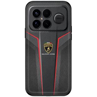 红米k90promax版兰博基尼手机壳k80pro版跑车皮纹软壳全包素皮定制新款k70pro版