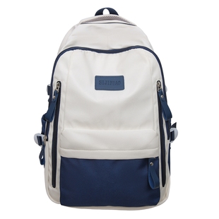 书包女大学生大容量男款高中初中生中学生男背包双肩包高颜值ins