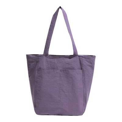 橙子少女日系防水尼龙大容量托特