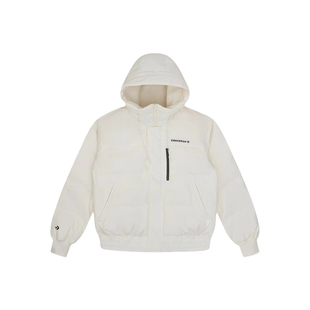 Converse 休闲舒适保暖连帽夹克羽绒服 男款鸭绒外套10027546-A01