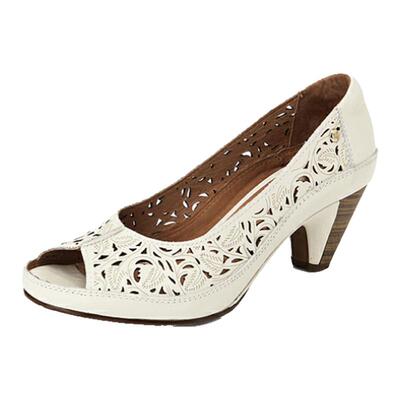 Pikolinos派高雁鱼嘴凉鞋锥形跟