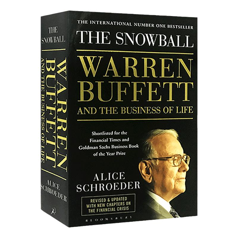 沃伦巴菲特 滚雪球 英文原版 The Snowball 巴菲特和他的财富人生 Warren Buffett 施罗德 财经类人物传记 进口英语书籍