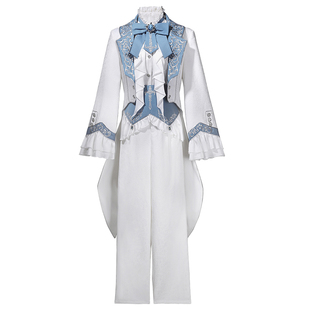 原创男款洛丽塔王子套装中性风宫廷正太少年感Lolita骑士装长裤女