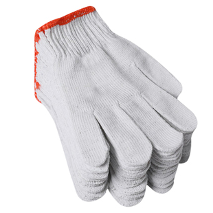 劳保手套棉纱棉线耐磨防护线手套防滑加厚汽修工地男女透气成人