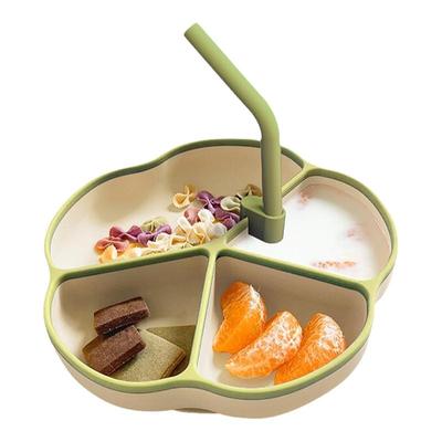 yeehookids宝宝婴儿分格餐盘