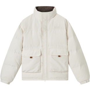 gxg.jeans男装2024年冬季新款立领羽绒服J24XD254149