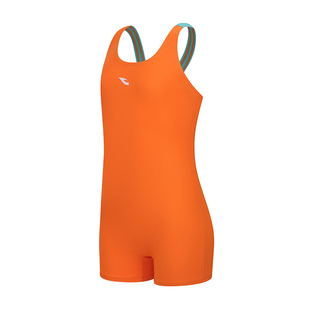 hosa浩沙儿童泳衣专业竞速泳装女童青少年比赛训练泳衣游泳专用女