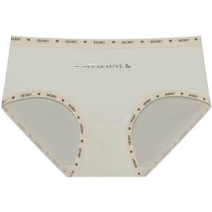 绸缎内裤女士透气中腰丝滑日系女生三角短裤头少女底裤抑菌裆裤衩