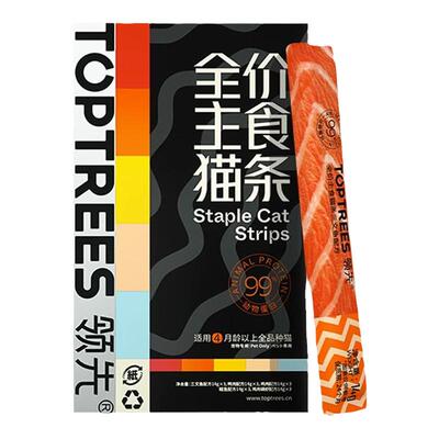 Toptrees领先主食猫条零食幼成猫