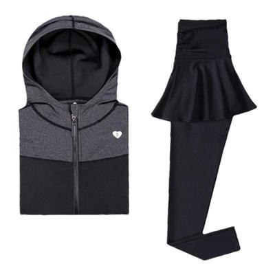 秋冬大码速干宽松时尚瑜伽服套装